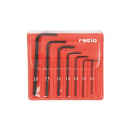LLAVES ALLEN JGO.7 (0,7-3MM) PRECIS.RATI