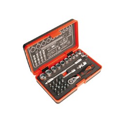 LLAVE VASO 1/4"+ACC.32 PC.RATIO