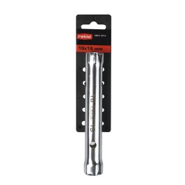 LLAVE TUBULAR CROM.10X11 MM.RATIO