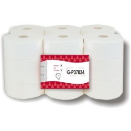 BOBINA HIG IND CANUTO Ø45cm GOFRADO BLANCO PASTA PURA 350GR