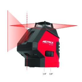 NIVEL LASER AUTOMATICO METRICA 360º 1V 2D 60M