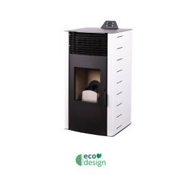 ESTUFA PELLET BARBARA 11KW BLANCA