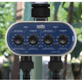 PROGRAMADOR DE GRIFO DOBLE VIA AQUA CONTROL
