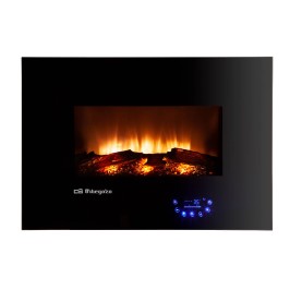 CHIMENEA ELECTRICA 1800W EFECTO FUEGO REAL CM 8000 ORBEGOZO