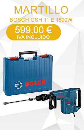 MARTILLO BOSCH GSH 11 E 1500W 